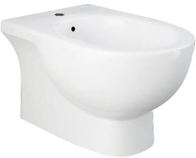 Bidé suspendido Tonique con fijación oculta Rak suministro grifo