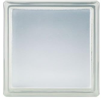 Fuchs Design THERMO BLOCK, bloque de vidrio Riva Clear, 19x19x12cm, aislamiento térmico: Ug 1,2