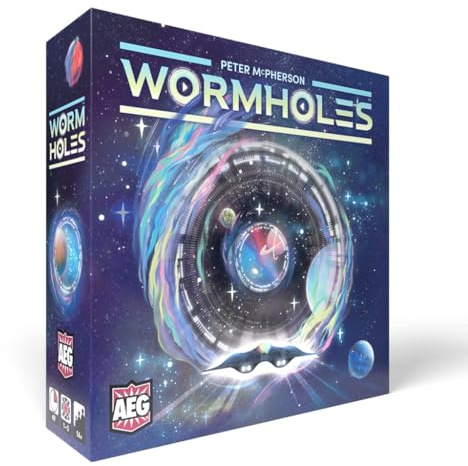 Alderac Entertainment | Wormholes Board Game in English for All Family | Strategic Competitive Game for 1-5 Players | Connect the galaxy one wormhole at a time