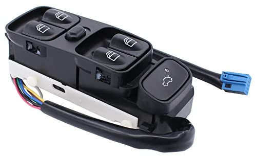 Doo Engy Fensterheber Schalter elektrischer Fensterheberreglerschalter Hauptfensterschalter Schalteinheit vorne links für W209 C209 CLK320 CLK500 2003-2009
