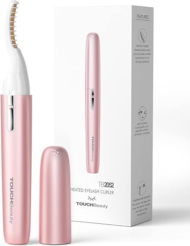 TOUCHBeauty Beheizte Wimpernzange, Elektrische Wimpernzange Wimpernbürste mit Intelligentem Temperatursensor, Wimpernzange Styling Tools (Keine Batterie)