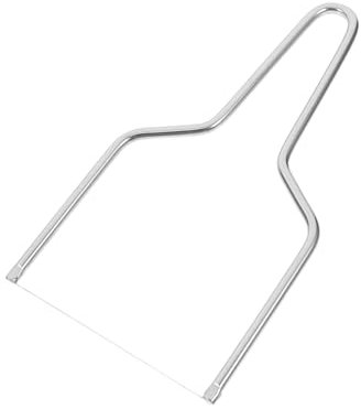 CLISPEED Affettatore Acciaio Inossidabile Per Formaggio e Burro Strumento Da Cucina Per Pane e Alimenti Facile Da Riporre e Resistente Alla