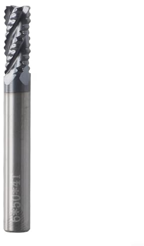 Fresa per sgrossatura in metallo duro con 4 denti e rivestimento AlTiN superiore per una rimozione efficiente del materiale (6 mm)