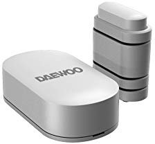 Daewoo WDS501 Détecteur d'Ouverture Porte/Fenêtre pour Alarmes | Technologie 868Mhz | Livré avec Cales pour Différentes Épaisseurs