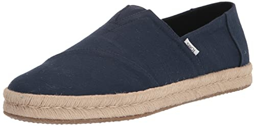 TOMS Men's Alpargata Rope 2.0 Espadrille, Textile Upper | Casual Shoes