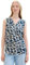TOM TAILOR Damen Blusen Top mit Muster , blue abstract floral design, 36