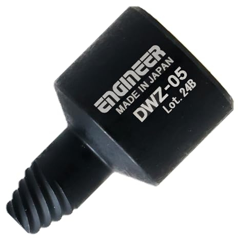 ENGINEER DWZ-05 Extracteur de vis à six pans creux pour le retrait rapide et facile des vis hexagonales avec têtes endommagées (s'adapte sur une clé à douille de 9,5 mm)