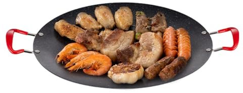 Niesel Parrilla coreana para barbacoa, barbacoa coreana con mango antiadherente