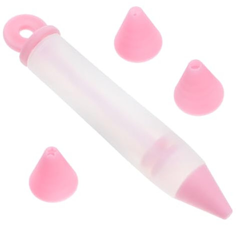 LIGIGWASH Penna Per Decorare Dolci in Silicone Di Strumenti Da Forno Ugelli Variabili Per Torta Biscotto Crema e Cioccolato
