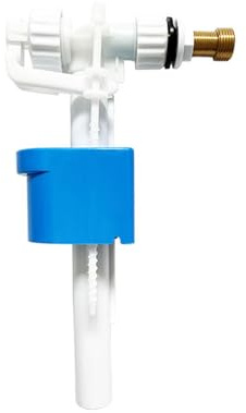 pclapora Robinet Flotteur WC Universelle, Flotteur Chasse d'Eau WC, G1/2 Vanne de Remplissage, Mecanisme Chasse d'Eau pour Réservoirs Bas ou Hauts, Silencieux, Durable et Réglable