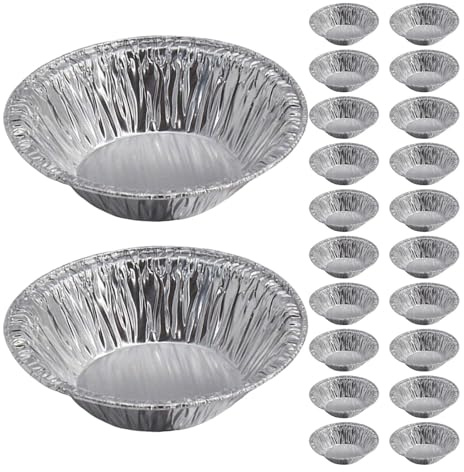DOITOOL 750pcs Aluminum Foil Ramekins: Disposable Baking Cups for Cupcake Souffle Appetizer - Egg Tart Molds Aluminum Foil Cups Cupcake Liners Ramekins