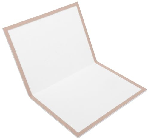 HOMSFOU Alfombrilla Antideslizante para Rompecabezas 40x60 Cm Marco Plegable Color Claro y Beige para 500 Piezas, Tablero de Mesa Portátil Adecuado para Manualidades y Juegos