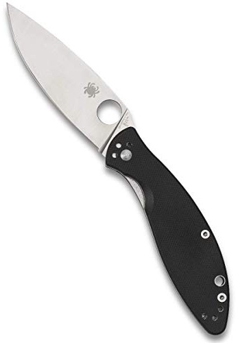 Spyderco C252GP Astute couteau de poche, Noir
