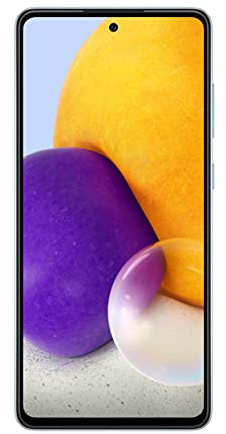 Samsung Galaxy A72 (128 GB) Azul - Teléfono Móvil con Pantalla de 6,7'', Smartphone Android de 6 GB de RAM, Memoria Interna Ampliable, Batería de 5000 mAh y Carga Super Rápida (Versión ES)