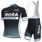 assocauicy Herren Kurzarm Fahrrad Trikot Set,Atmungsaktiv Schnell Trocknend Radtrikot Mit 4d Gel Gepolsterten Shorts Fahrradbekleidung Set