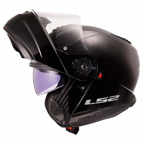 LS2, klapphelme motorrad STROBE II matt black, XXL
