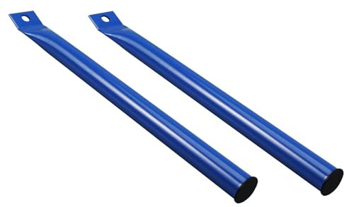 Bevinsee V Brace Bars Kidney Braces Compatible with 3 Series E90/E91/E92/E93 2006-2013, High Strength Steel Front Grille V-brace Only for E9X Series, Powder Coated, Blue