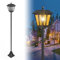 Artrastar LED Lanterne Solari da Esterno con Picchetto, Lampade Solari da Giardino, Impermeabili, Lampioni da Esterno 180 cm Luce Bianca Calda (1 Pezzi)