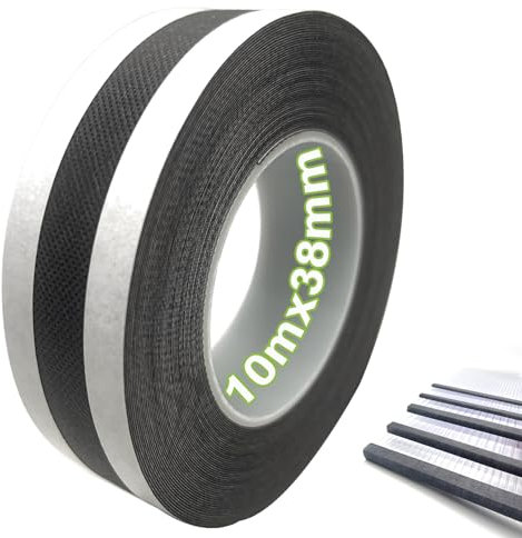TEOV 10m Anti Dust Tape für Gewächshaus Klebeband, Breite 38mm Kantenverschlussband, für Stegplatten 11-16 mm