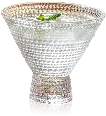 WEKADRIN Bicchiere Da Martini Bicchiere Da Vino Bicchieri Da Bere Calici In Vetro Trasparente Tazza In Vetro Bicchieri Eleganti Da Bere Calici Per Feste Da