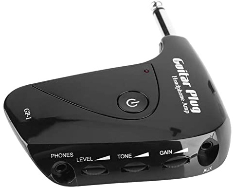 Jeffergarden Mini Amplificatore per Chitarra, Amplificatore per Cuffie Portatile con Effetto di Distorsione Classico per Musicisti e Sessioni di Pratica