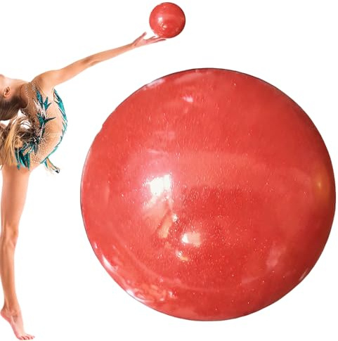Pelota de gimnasia, ergonómica profesional, de alta elasticidad, equipo de entrenamiento rítmico, para gimnasias, artistas, rendimiento, fitness, estudio en casa