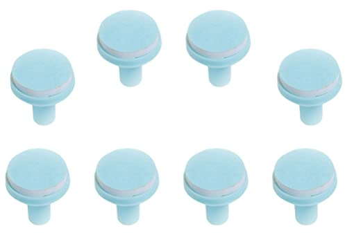 Ciieeo Elektrische Nagelfeile Elektrische Nagelfeile 8 Stücke Baby Datei Pads Trimmer Ersatzteile Elektrische Nagelpolster für Neugeborene Kleinkind Kleinkind Blaue Set Nagelpflegeset