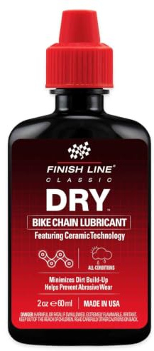 Finish Line Dry Bike Chain Lubricant | Ceramic Tech - 2oz / 60ml Bottle