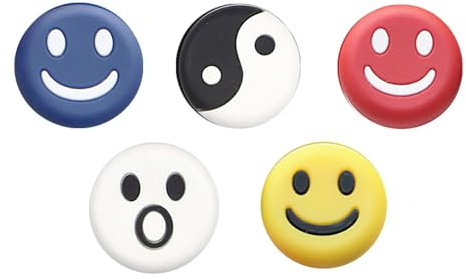 Tennis Racket Vibration Dampeners, Tennis Racket Shock Absorber, Colorful Tennis Accessories (5 pcs)