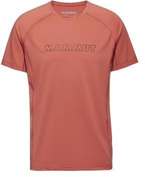 Mammut Maglietta da Uomo, S, Arancione, Funzionale, Top, Mattone, S