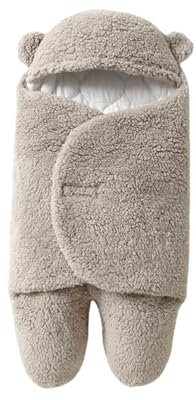 Danolt Grau Schlafsack Baby 0-3 Monate Pucksack Baby Babyschlafsack Neugeborene