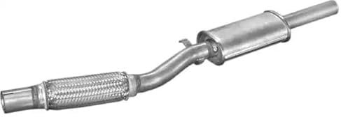 POLMO 07.30 Marmitta centrale Silenziatore centrale