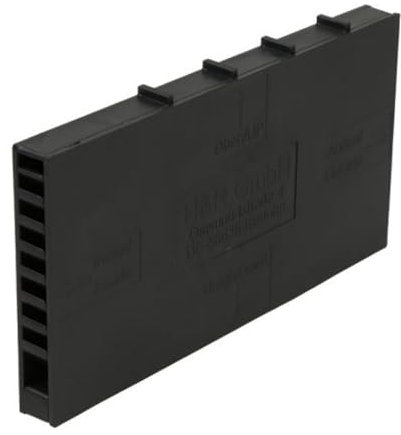 10x Fugenlüfter dunkelgrau - RAL 7021 | Stoßfugenlüfter, Stoßfugengitter, Lüfter für Klinker