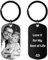 Rainsar Porte-Clés Personnalisé pour la Fête des Pères - Gravure Laser Recto Verso avec Photo et Texte Émotionnel, Cadeau Unique et Durable pour Papa