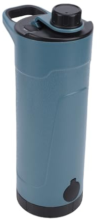 Lixada Borraccia elettrica per esterni, 650 ml, ultraleggera, con filtro di sopravvivenza, bottiglia d'acqua portatile con filtro per campeggio, escursionismo, emergenza, bushcraft