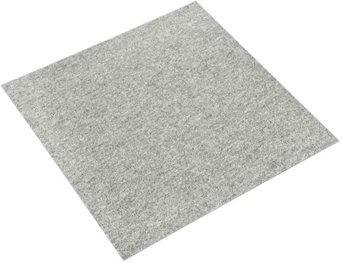 RJPLMFV Lalles Moqueta 20 Pieces 50x50 cm Gris Antracita Polipropileno