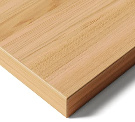 Desktronic Tischplatte 160x80 cm Schreibtischplatte – Perfekt für höhenverstellbare Schreibtische, Esstische und mehr – Made in Europe – 25 mm stabile Tischplatte langlebig (Eiche)