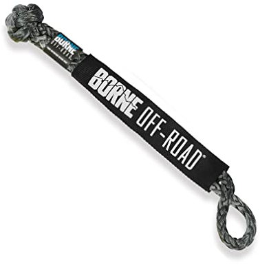 Borne Off-Road Soft Schäkel, 7/16 Zoll, Grau