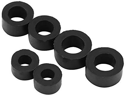 7.3 Kit Guarnizioni Vaschetta Carburante, Set Manicotti di Tenuta Linea Carburante in Gomma Nera, 7.3 O-ring Valvola di Scarico Vaschetta Carburante, Manicotto Tubo Carburante