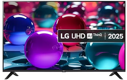 LG 43UA73006LA 43-Inch 4K Ultra HD HDR Smart TV (webOS 25 Platform with AI Concierge, alpha 7 AI Processor 4K Gen8, Game Optimiser & ALLM, 60Hz) [Model 2025]
