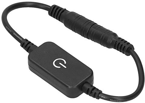Ejoyous LED Touch Dimmer, Interruttore On/off Sensibile Al Tocco con Spina e Presa da 5,5 Mm, per Strisce LED Monocolore da V e 24 V CC