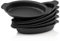 BBQ-Toro Gusseisen Servierpfännchen Set (6-er Pack) | 22,5 x 13 cm - oval | bereits eingebrannt - preseasoned | Gusseisen Grillpfannen, Pfännchen, Servierpfanne, Grillpfanne, Gusspfanne