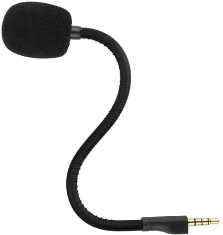 Replacement Game Mic for Steelseries Arctis 1, 3.5mm Detachable Boom Microphone 4 Conductor External Microphone Headset Wireless Gaming Headphones for PC Mac Xbox Series X S Xbox One PS5 PS4