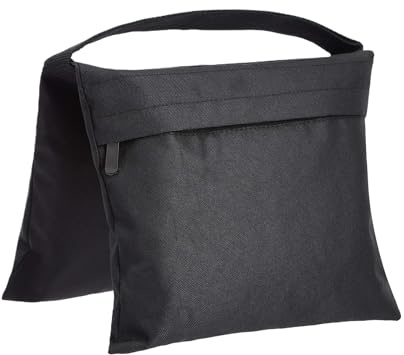 Doiyislem Sacs À Sable pour Photographie - Lests Anti-Vent Extérieurs pour Protection Solaire Poids De Sable - Équipement Vidéo Portable pour Parasol Pergola Table Pique-Nique Abri Solaire Poteaux