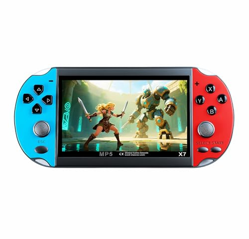 TAQY 4,5 Pulgadas Consola de Juegos Retro Múltiples Simuladores 3000 Juegos Gratis Integrados Compatible con Video/Música Juguetes Portátiles Juegos Electrónicos de Viaje Regalos para Niños
