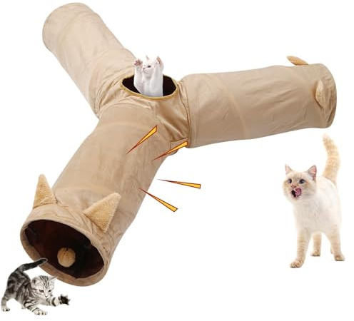pour Chatons Caverne Interactive Pliable multifonctionnelle pour Animaux de