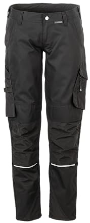Planam Norit Damen Bundhose schwarz/schwarz 42