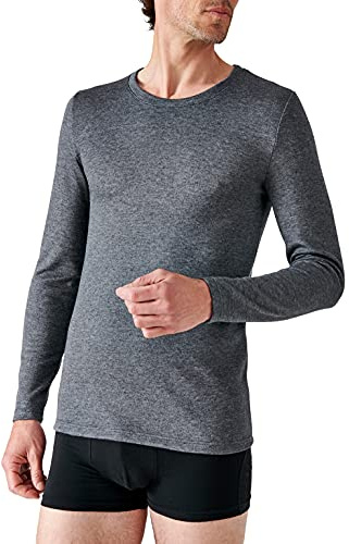 Damart - T-Shirt Thermolactyl Manches Longues, Double Face Homme Gris Taille L (102-109)