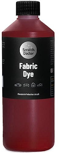 Scratch Doctor Liquid Fabric Dye Peinture textile liquide facile à utiliser - Peinture textile pour canapés, meubles, vêtements, toile, chaussures, denim et plus encore - 23 couleurs disponibles