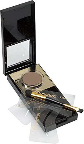 Maquillage des sourcils par Christian Faye, semi-permanent, imperméable, anti-taches, dure jusqu'à 24 heures (Bronze)